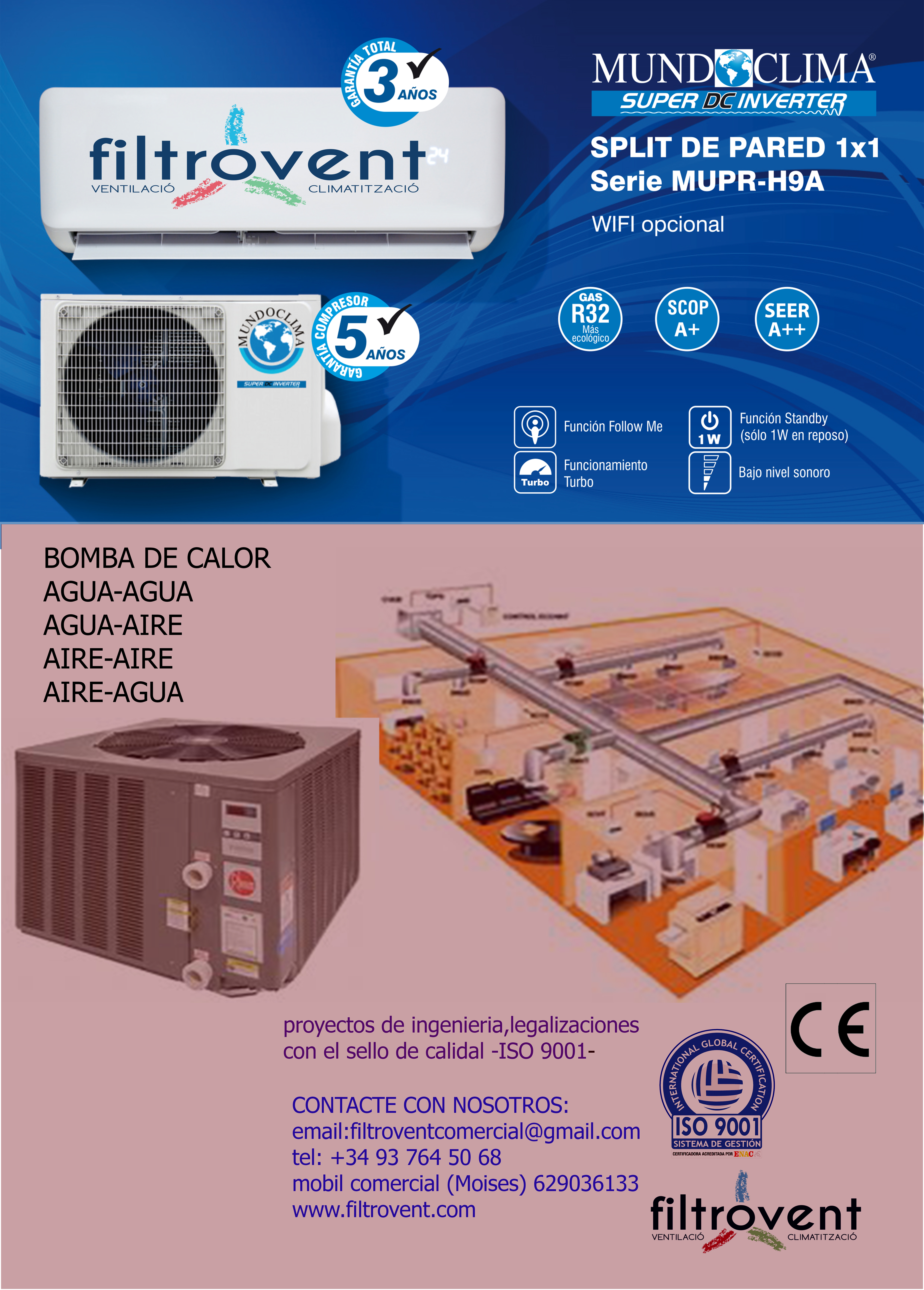 Climatización y ventilación